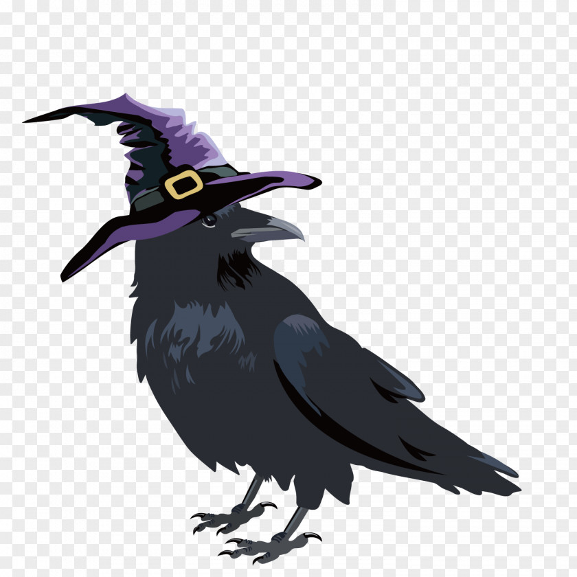 Halloween Crows Clip Art PNG