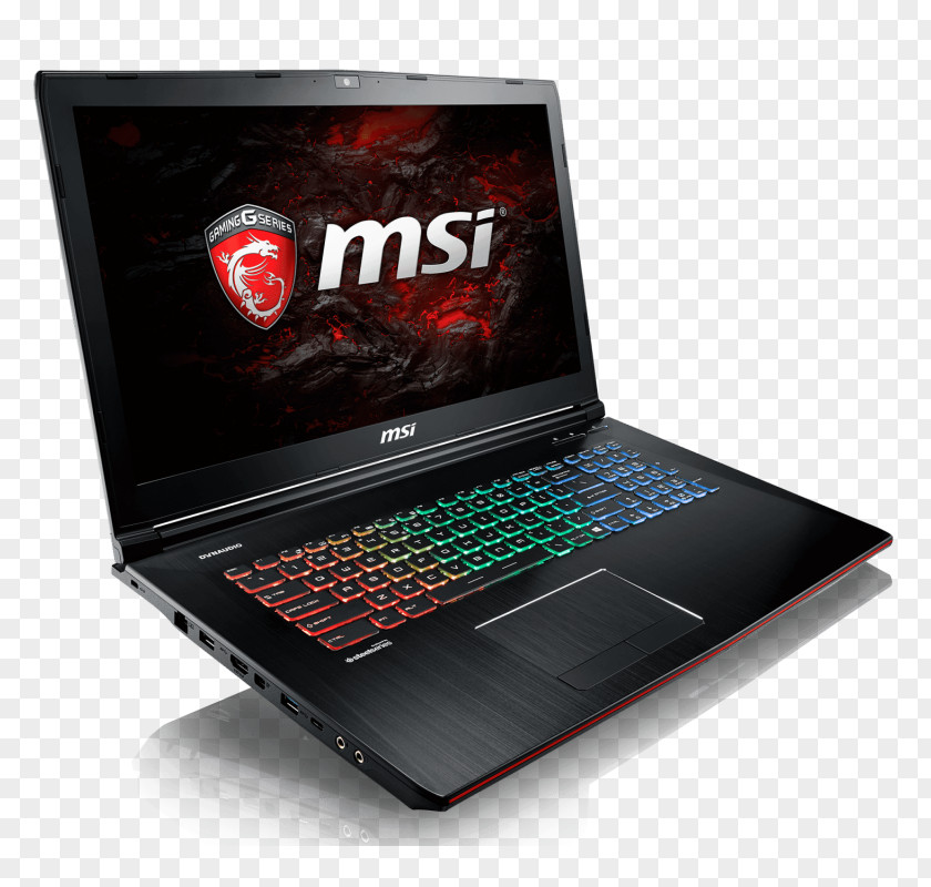 Laptop Intel Core I7 MSI GS73VR Stealth Pro PNG