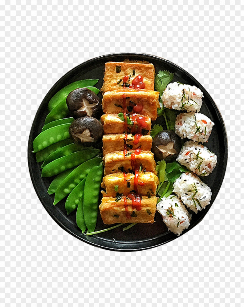 Leafy Pea Tofu Balls Osechi Gimbap Onigiri Japanese Cuisine Vegetable PNG