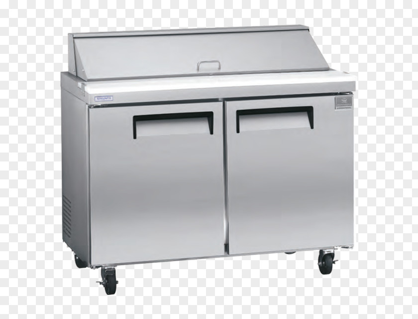 Restaurant Equipment Table Kelvinator Refrigerator Refrigeration Freezers PNG