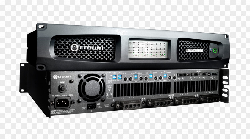 Sound System Audio Power Amplifier Crown International Digital Amplificador Ohm PNG