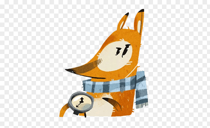 Time Canidae Sticker Ducks, Geese And Swans Telegram Fox PNG