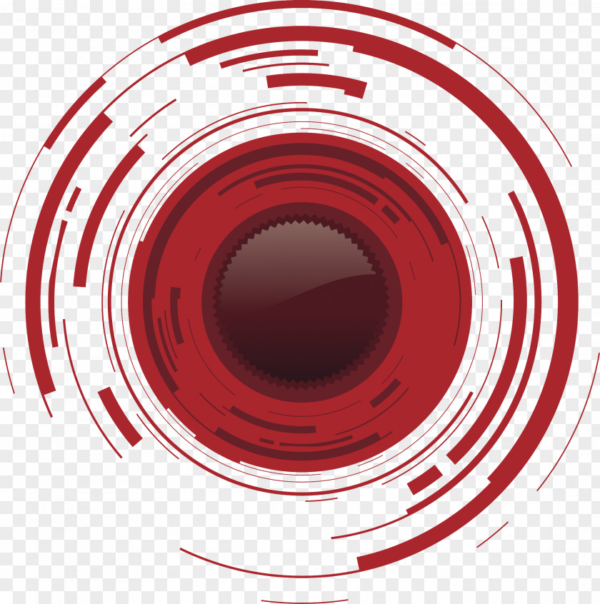 Camera Lens PNG lens , Photographic lens, red logo illustration clipart PNG