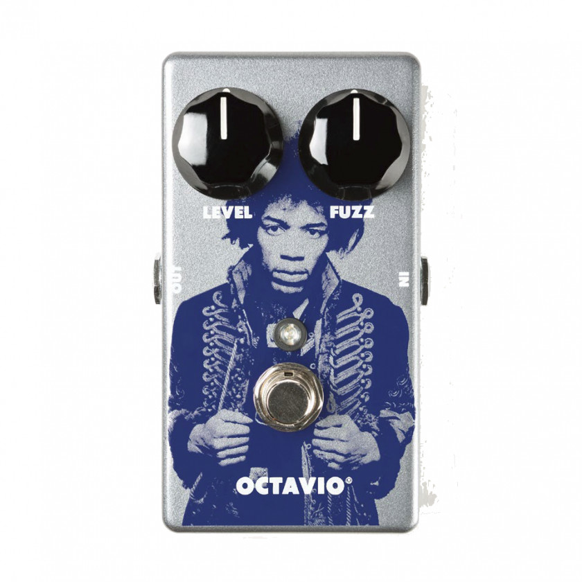 Electric Guitar Fuzzbox Distortion Effects Processors & Pedals Dunlop Manufacturing Octavia PNG