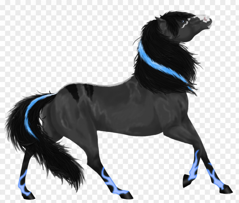 Mustang Mane Stallion Pony Shadowrun PNG