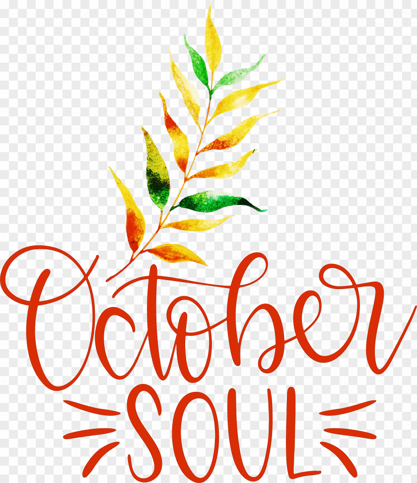 October Soul October PNG