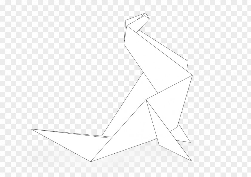 Origami Triangle PNG
