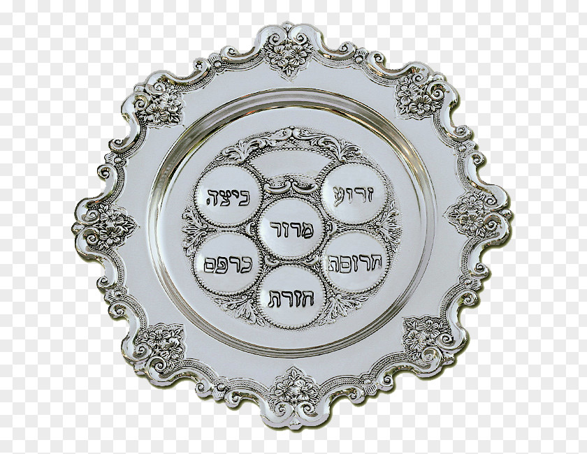 Passover Biblical Mount Sinai Haggadah Matzo Seder Plate PNG