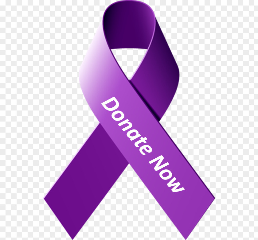 Ribbon Ulcerative Colitis Purple Awareness Epilepsy PNG