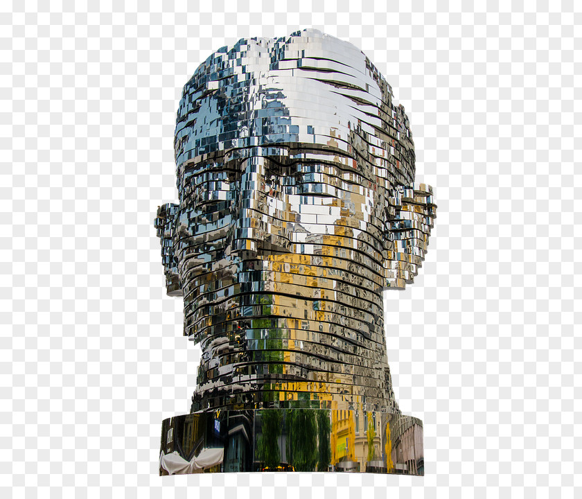 Statue Of Franz Kafka METALmorphosis Head Image PNG