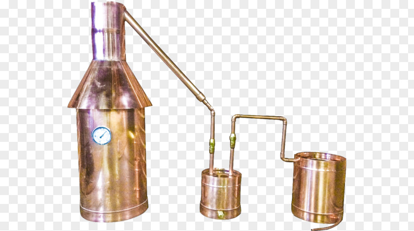 Three Beautiful Back Liquor Distillation Moonshine Distilled Water Copper PNG