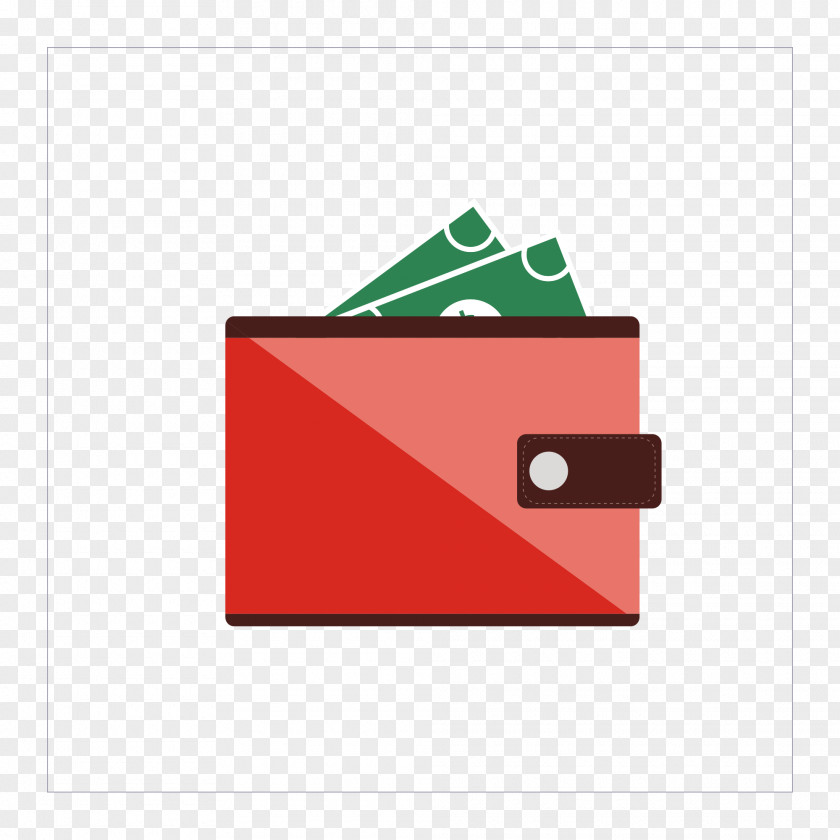 Flat Wallet Euclidean Vector Payment Economics PNG