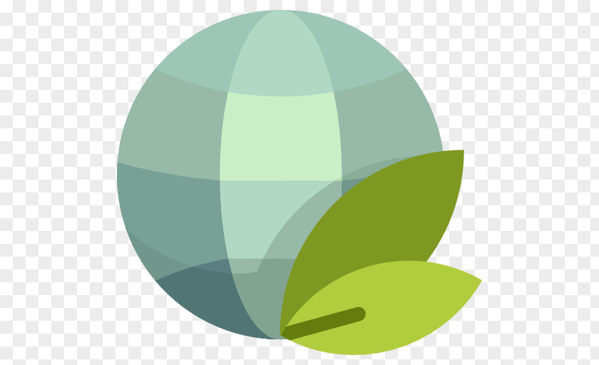 Oval Grass Sphere PNG