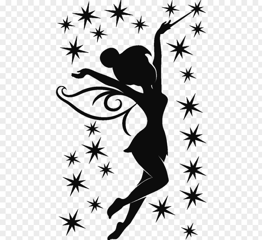 Peter Pan Tinker Bell Silhouette Clip Art Image PNG