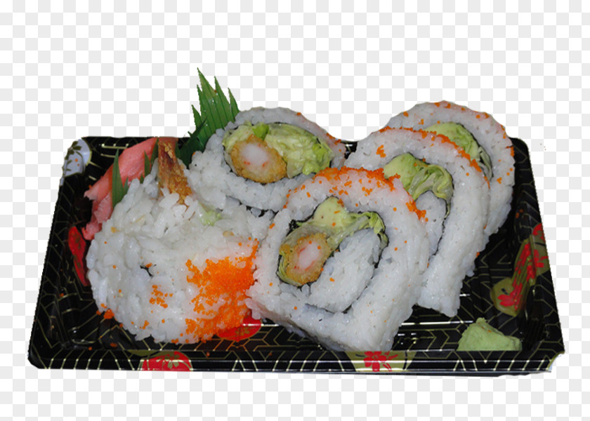Prawn Roll California Sashimi Tempura Gimbap Sushi PNG