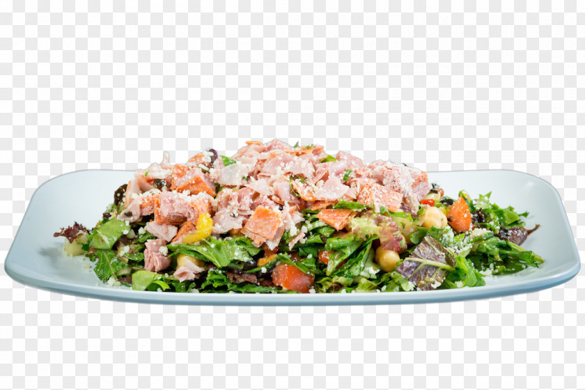 Salad Tuna Spinach Caesar Vegetarian Cuisine Thousand Island Dressing PNG