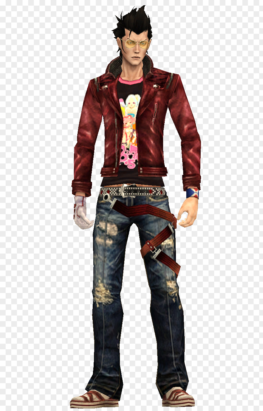Travis Touchdown No More Heroes 2 2: Desperate Struggle Goichi Suda Strikes Again: Leather Jacket PNG