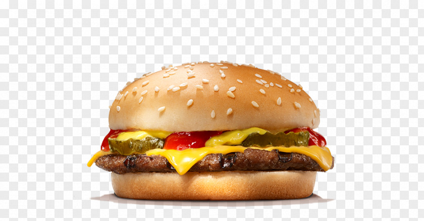 Burger King Cheeseburger Whopper Hamburger Big PNG