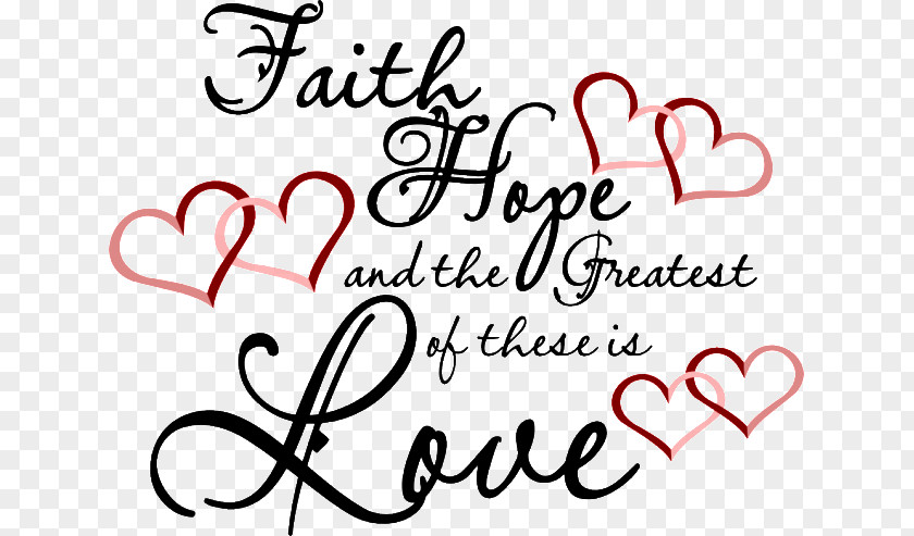 Faith Hope Clip Art PNG