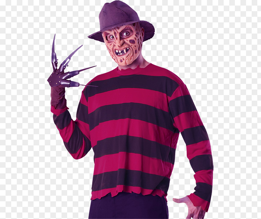 Halloween Freddy Krueger Costume Party Clothing PNG