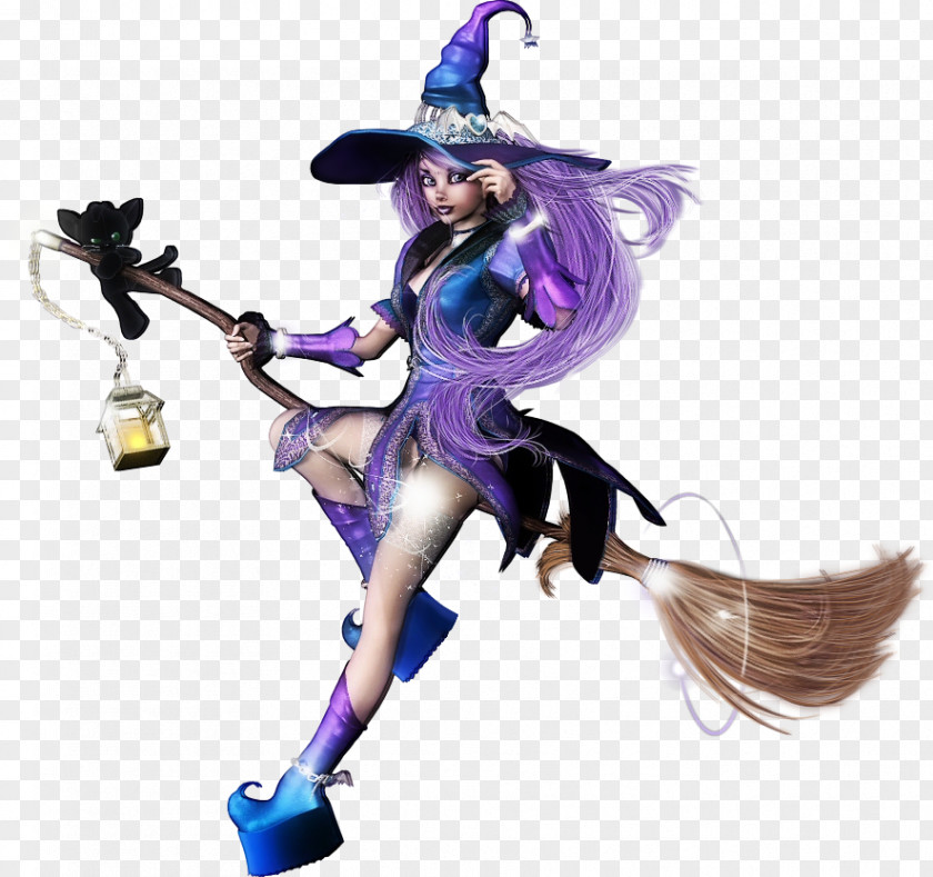 Witch Conjuro Halloween Gnome PNG