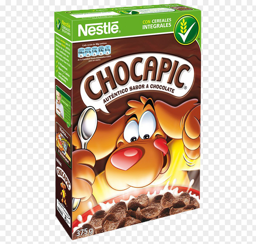 Chocolate Cereal Breakfast Corn Flakes Chocapic Nestlé PNG