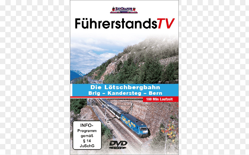 Dvd Kandersteg Brig Lötschberg Railway Line Water Resources DVD-Video PNG