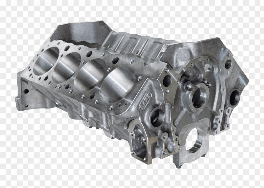 Engine Chevrolet Small-block Cylinder Block Cast Iron PNG