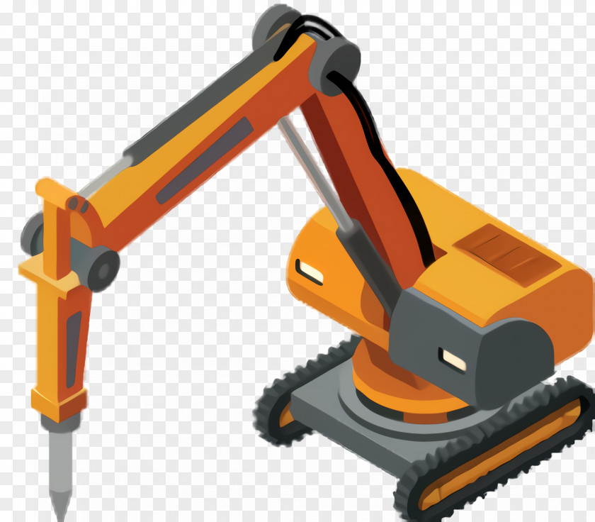 Machine Construction Equipment Line PNG