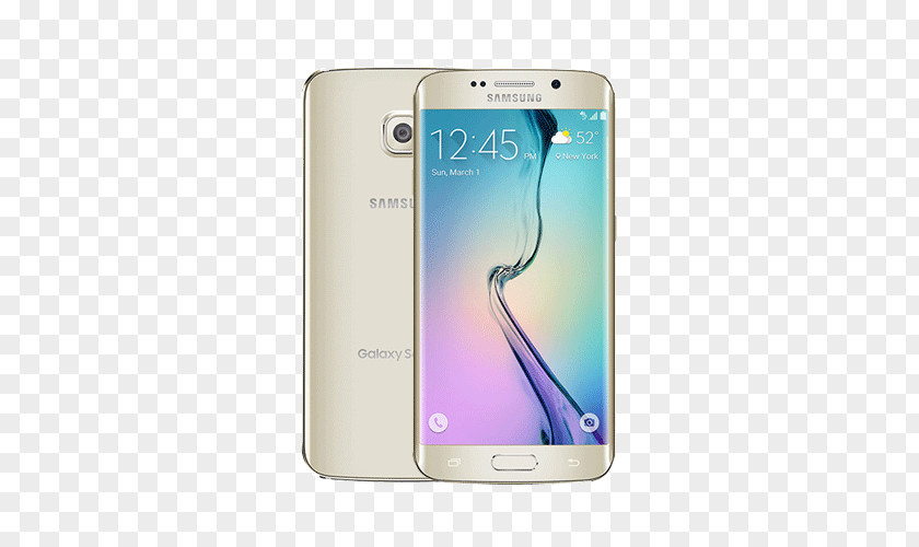 Samsung GALAXY S7 Edge Telephone Smartphone Super AMOLED PNG