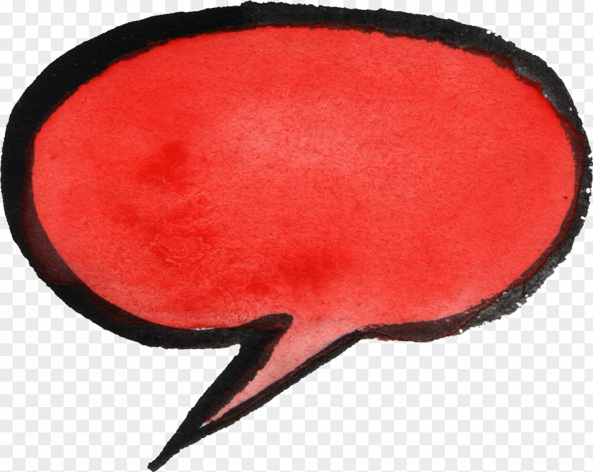 SPEECH BUBBLE Speech Balloon Watercolor Painting Clip Art PNG