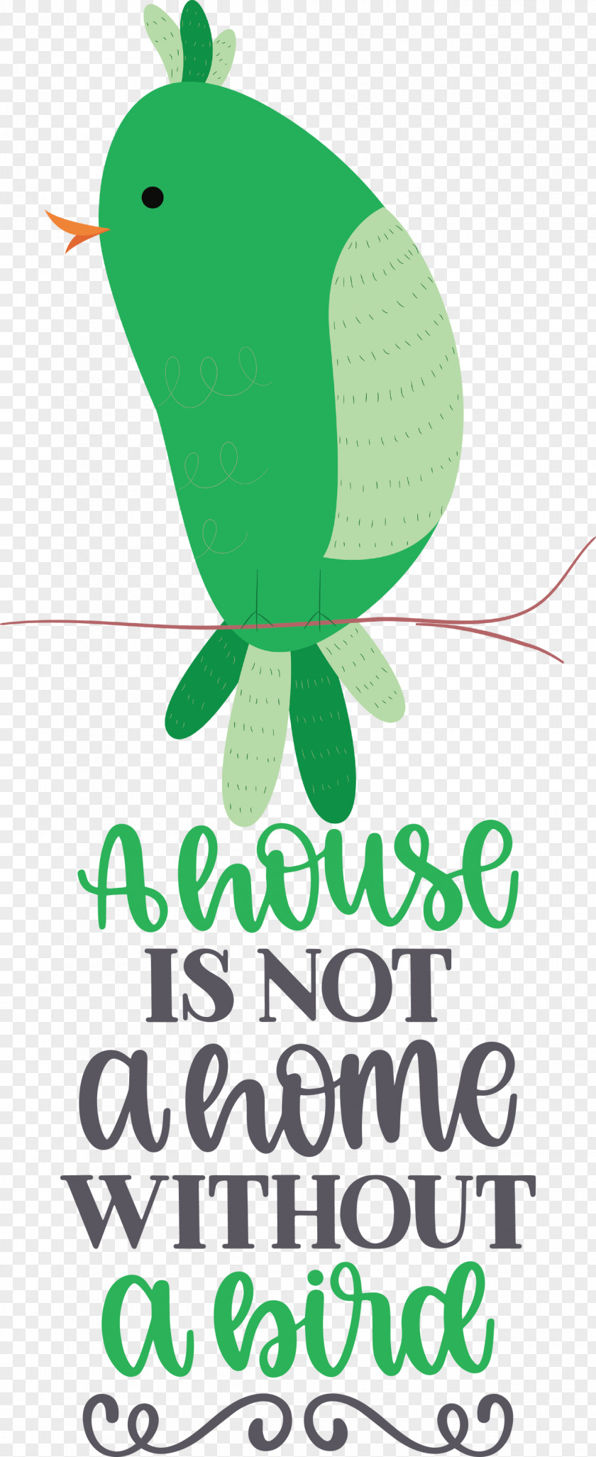 Bird Quote Home PNG