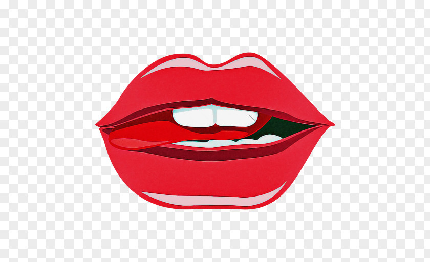 Cartoon Cheek Lip Red Face Mouth Facial Expression PNG