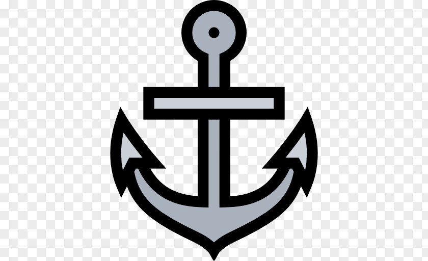 Colorful Anchor Piracy Clip Art PNG