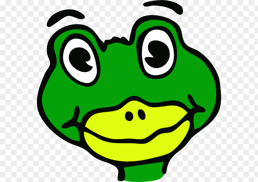 Happy Eye Green Facial Expression Clip Art Cartoon Head PNG