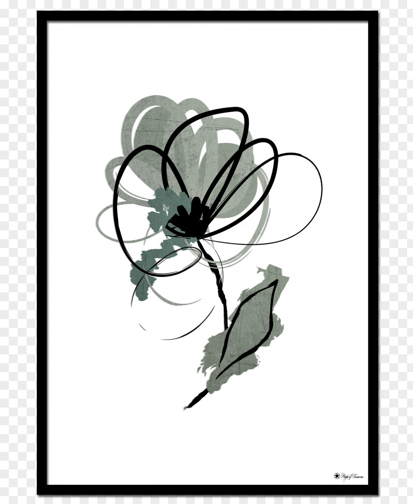 Mint Floral Design Drawing Cut Flowers /m/02csf PNG