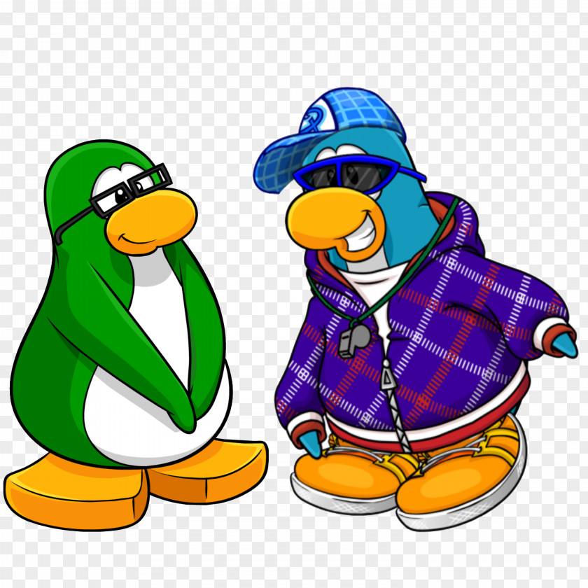 Penguin Club Island Bird PNG