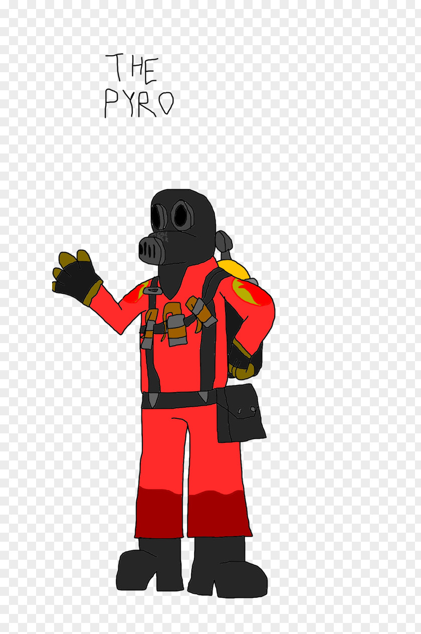 Pyro Character Clip Art PNG