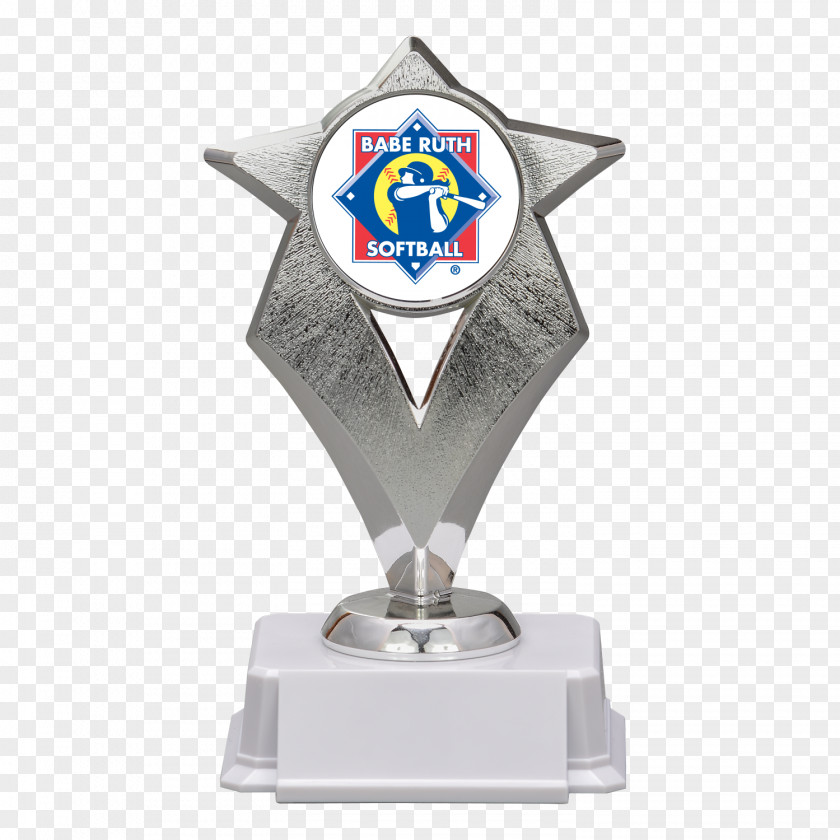 Trophy Babe Ruth Award Baseball Medal PNG