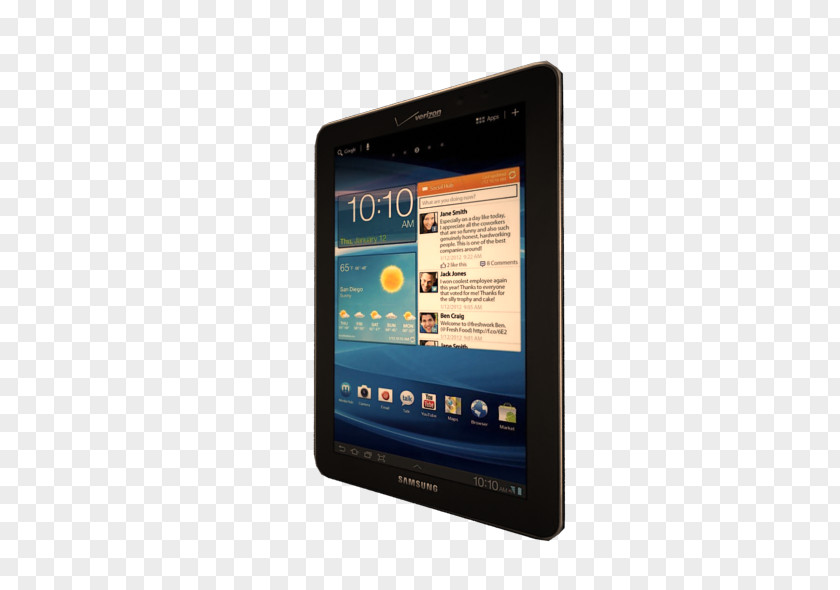Android Samsung Galaxy Tab 7.7 7.0 LTE PNG