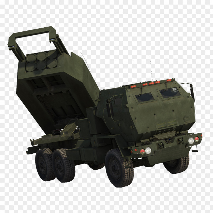 Artillery M142 HIMARS Military Vehicle Rocket PNG