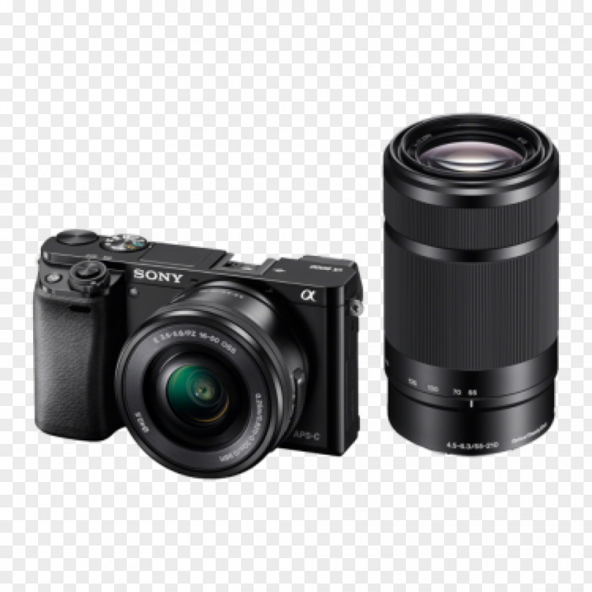 Camera Sony α6000 Mirrorless Interchangeable-lens E PZ 16-50mm F/3.5-5.6 OSS 索尼 PNG