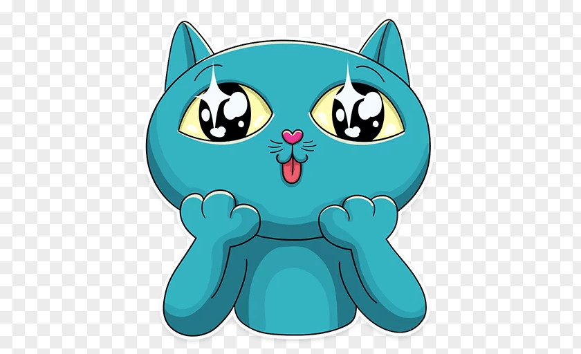 Cat Whiskers Green Dog Turquoise PNG