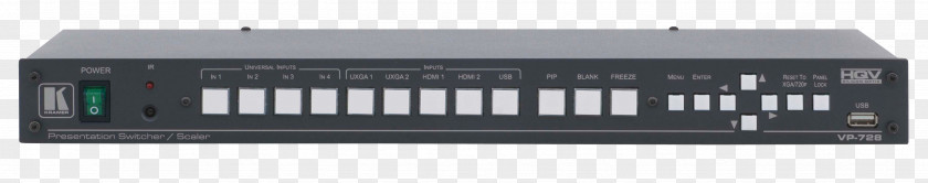 Digital Video Scaler Kramer Electronics Composite Component PNG