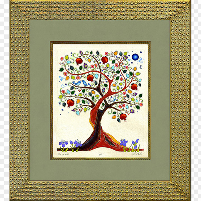 Hand-painted Trees Tree Of Life R. Michelson Galleries Celtic Sacred PNG
