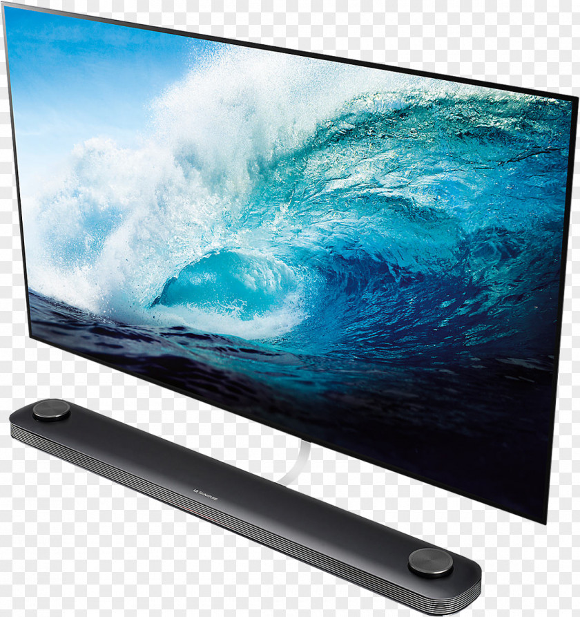 Lg 4k LG Signature OLED W7V 4K Resolution Electronics PNG