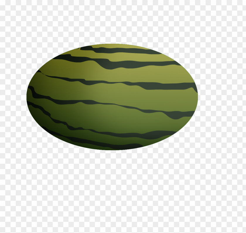 Melon Green Oval PNG