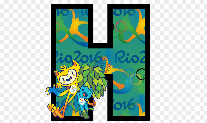 Olimpiadas Olympic Games Rio 2016 De Janeiro Illustration Pattern Cartoon PNG
