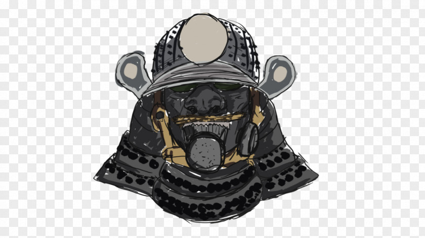 Samurai Drawing Headgear PNG