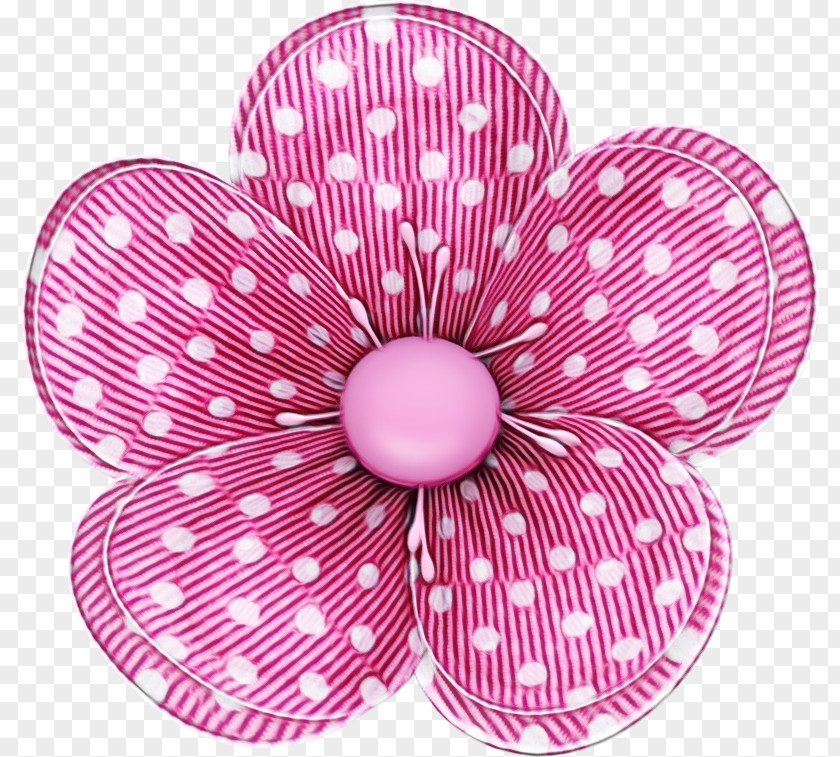 Hair Accessory Magenta Pink Petal Plant Flower Pattern PNG